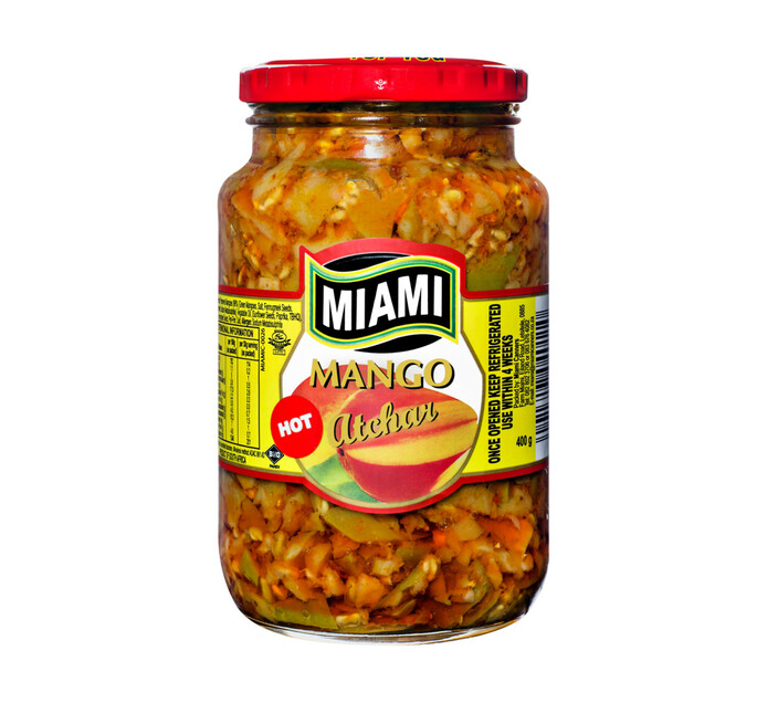 Miami Mango Achar Hot (12 x 400g) Makro