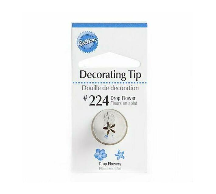 Wilton 224 Drop Flower Decorating Tip Icing Nozzle Sugarcraft Cake