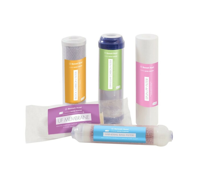 Go Pure 5Stage Water Purifier Replacement Filter Set Makro