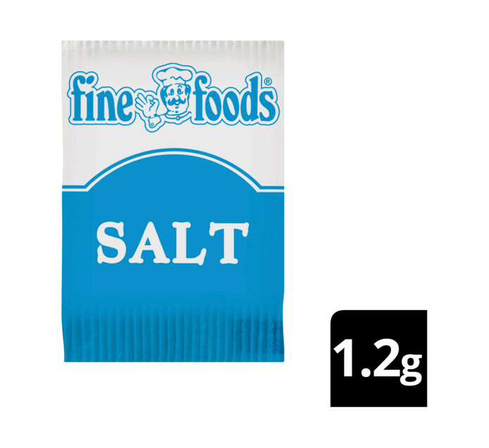 Fine Foods Salt Sachets (1 x 1000's)
