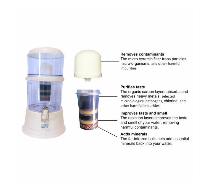 Water Stream 12L Water Dispenser with Filter Makro