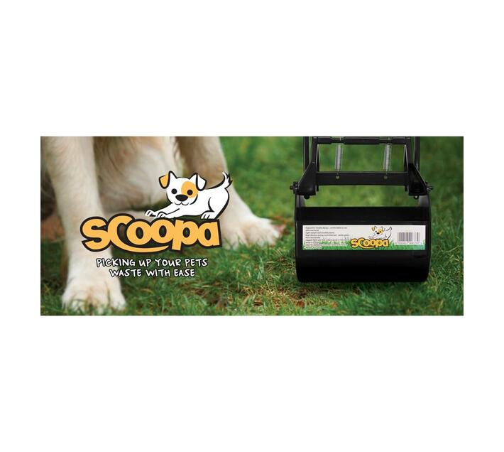 Scoopa - Pet Poop Scoop - Black