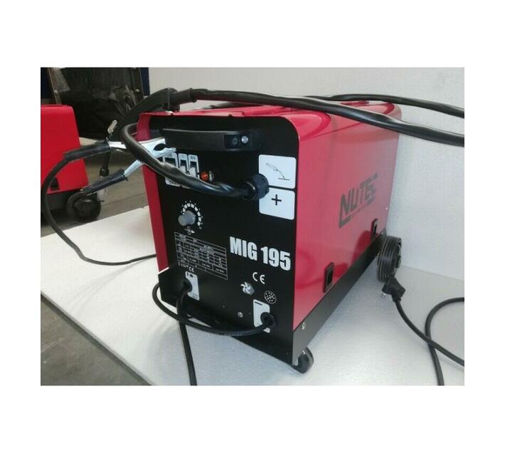 Mig 195 Welder Dual Gas/no Gas 220V with Core Flux wire Makro