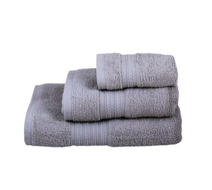 Bristol Big and Soft Towel Dove Grey Guest Towel Makro