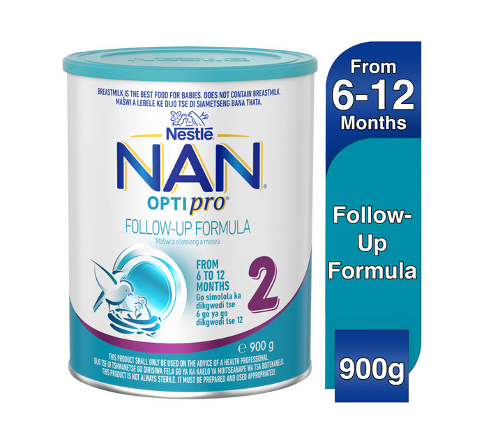 Nestle Nan Infant Milk Formula 2 Plus (1 x 900g)