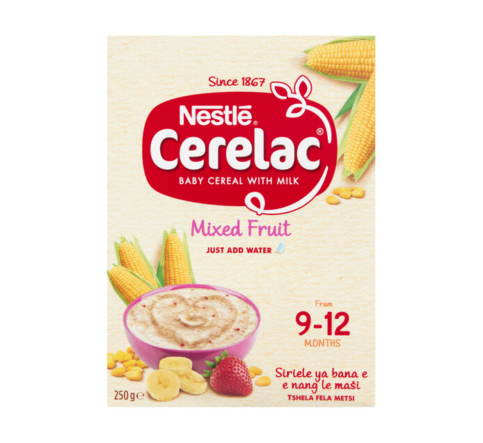 Nestle Cerelac Infant Cereal Mixed Fruit (6 x 250g)