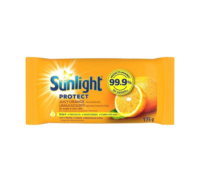 Sunlight Bath Soap Orange (1 x 175g) Makro