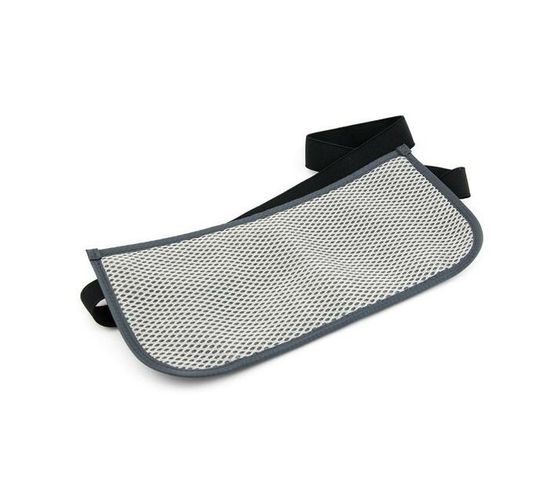 Troika Belt Bag with 2 Compartments and RFID Protection Safety Belt Grey