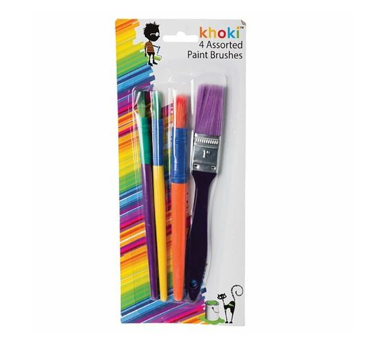 Artist Large Brush Set - 4 Pieces Per Pack (Pack of 2)