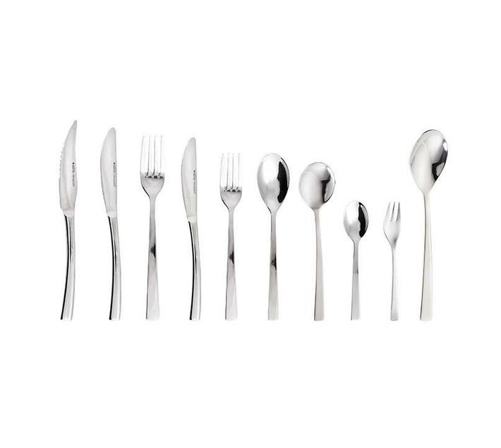 Eetrite Canteen Cutlery Set With Steak Knives & Cake Forks, Newport