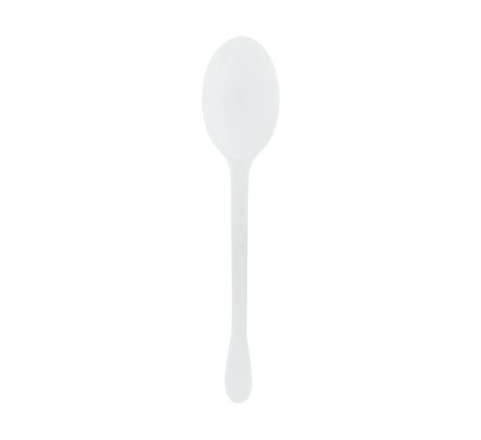 ARO Plastic Cutlery Teaspoons White (1 x 50's) Makro