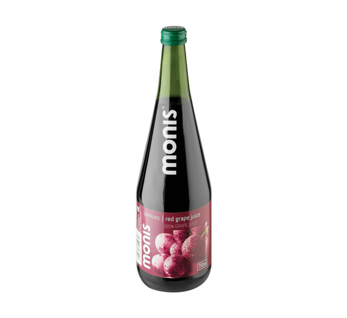 Monis Sparkling Fruit Juice Red Grape Red Grape (1 x 750ml) Makro
