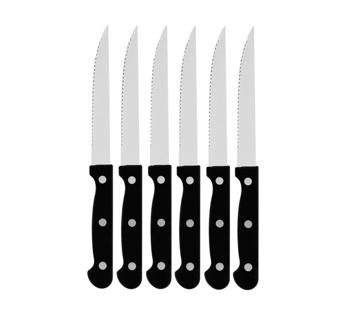 Prestige 6-Pack Rivet Handles Steak Knives 