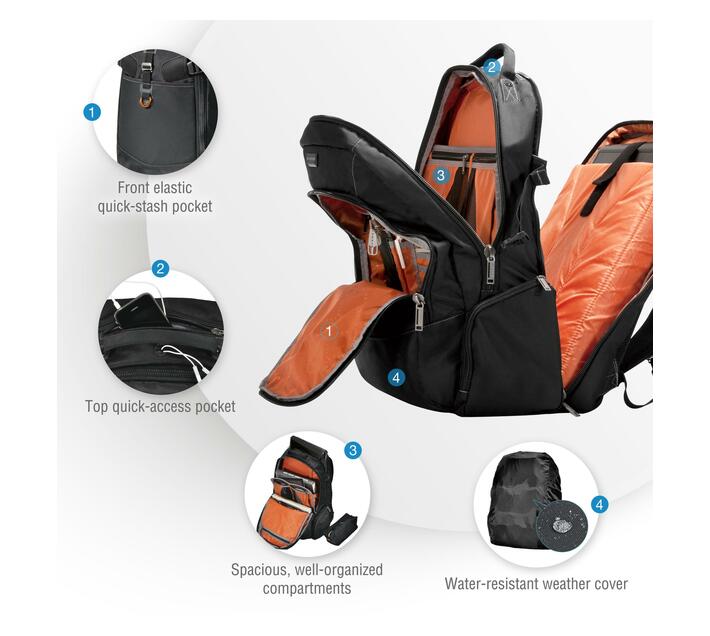 EVERKI EKP120 BUSINESS 120 18.4'' LARGE LAPTOP BACKPACK Makro