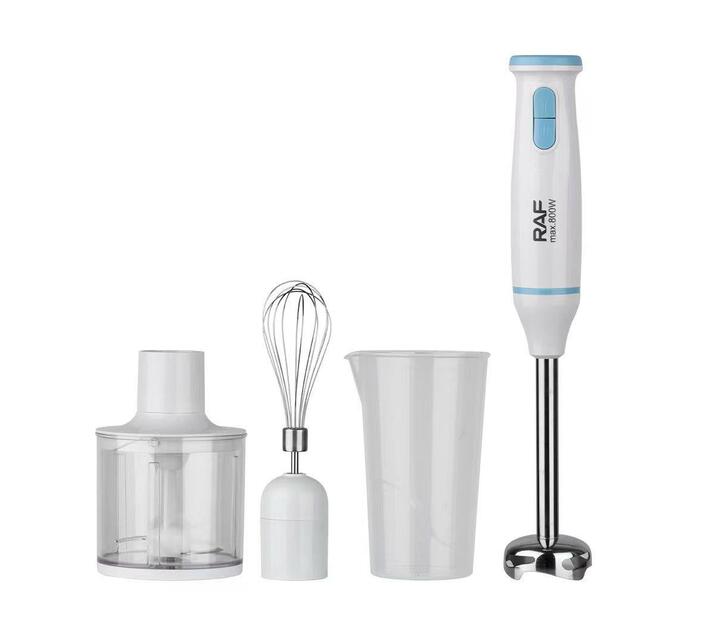 RAF 800W Stick Blender Set White Makro
