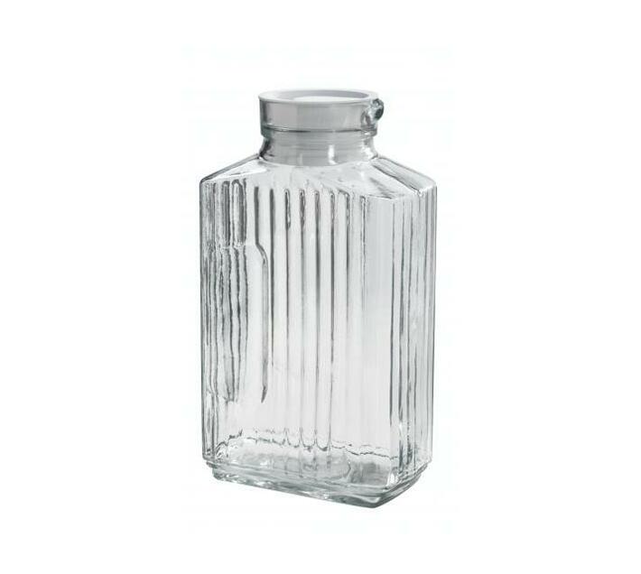 Luminarc Quadro 2Lt Glass Jug with Plastic Lid Glassware Accessories