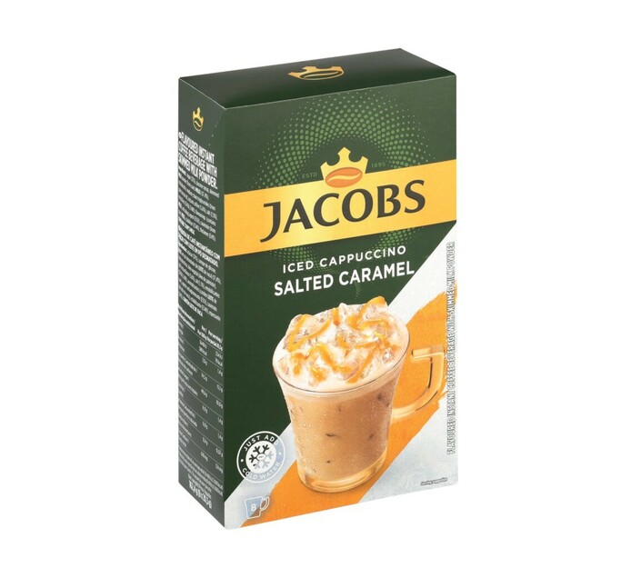 Jacobs Instant Iced Cappuccino Salted Caramel (8 x 162.4g) Makro