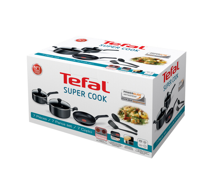 Tefal Supercook Non Stick Cookware Set Makro