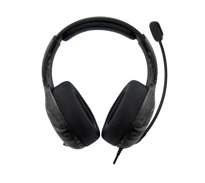 PS4 LVL 50 Wired Headset Black Camo Makro