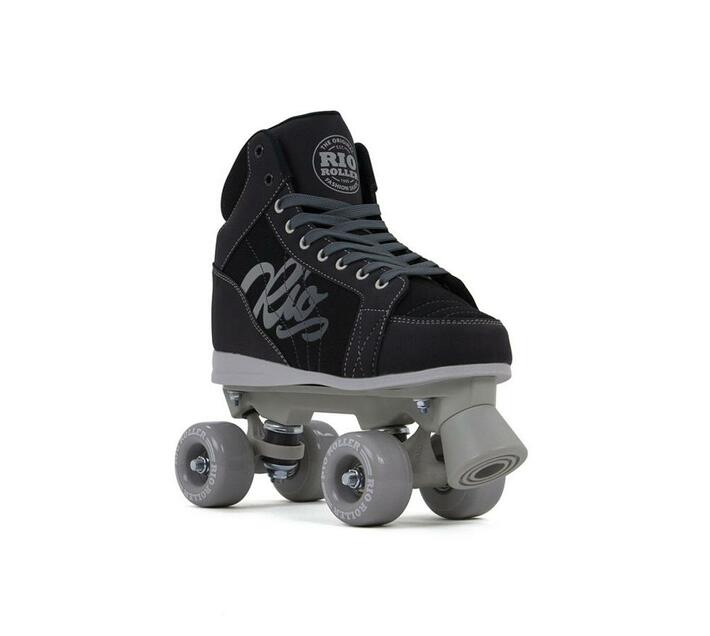 Rio Lumina Black and Grey Roller Skate Size 6 Makro