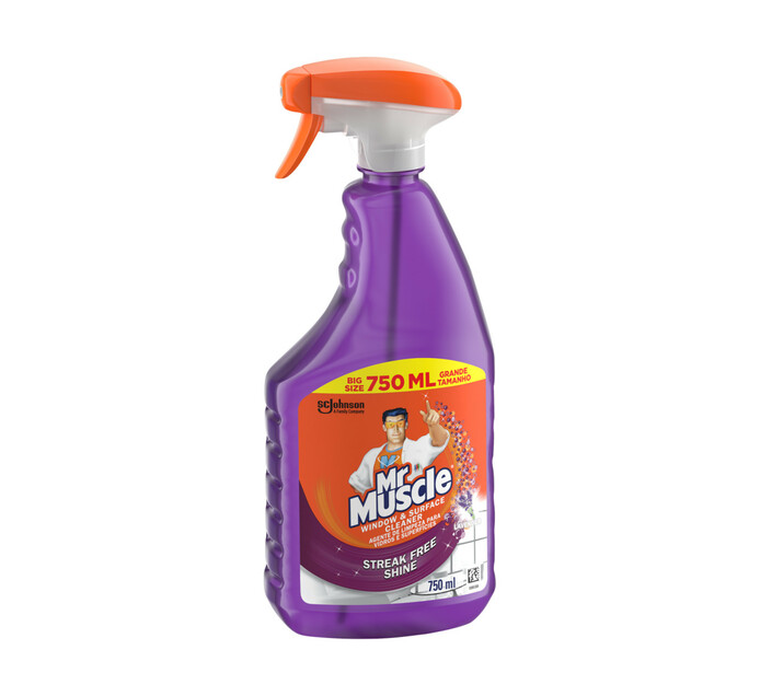 Mr Muscle Glass And Surface Cleaner Lavender (1 x 750ml) Makro