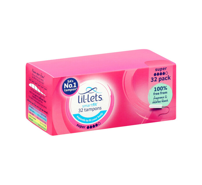 Lillets Tampons Super (12 x 32's) Makro
