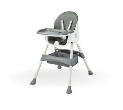 Little Bambino Foldable High Chair - Dark Grey