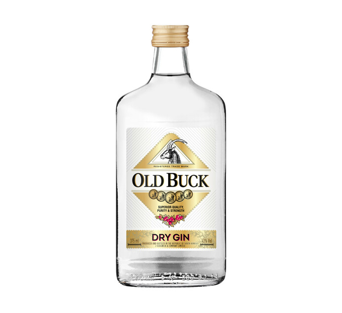 OLD BUCK GIN 375ML Nips & Halves Nips & Halves Minis & Sachets