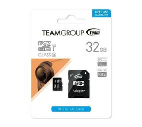 Team Group microSDHC 32GB Memory Card UHS-I Class 10