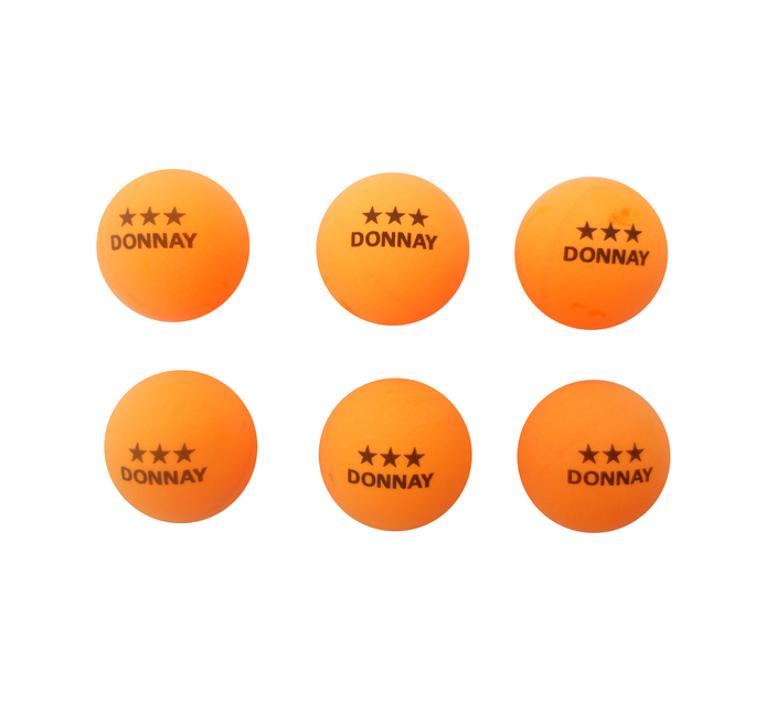 Donnay 3Star Table Tennis Balls 6Pack Makro