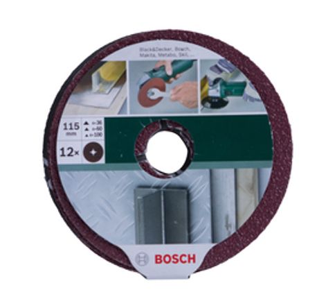Bosch 115MM Fiber Sanding Disc 