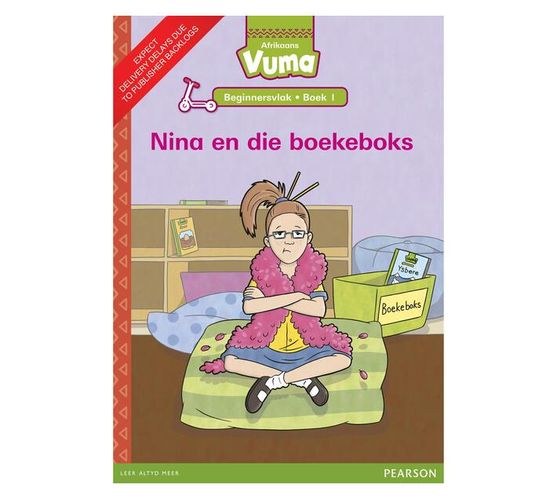 Vuma Afrikaans Huistaal Beginnersvlak Boek 1 Grootboek: Nina en die boekeboks : Boek 1 : Grade R - 1 (Paperback / softback)