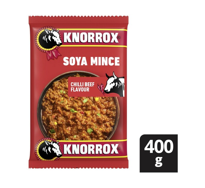 KNORROX SOYA POUCH 400G, CHILLI BEEF Makro