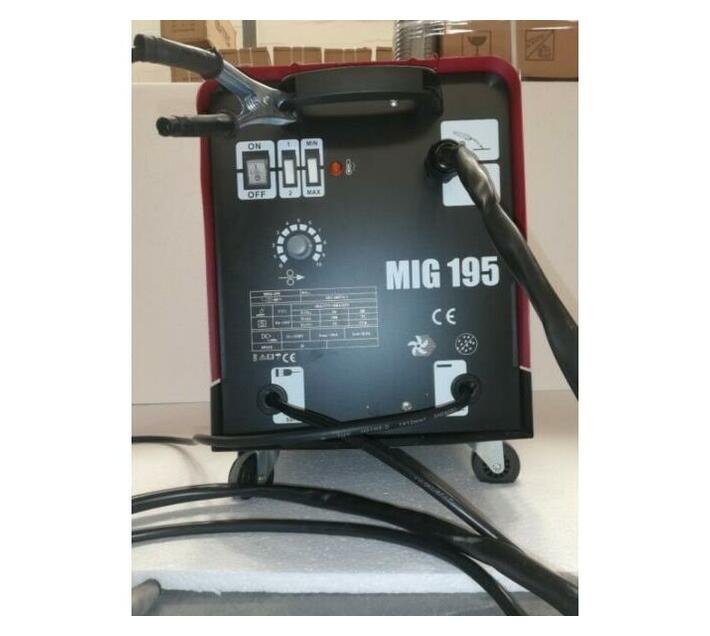 Mig 195 Welder Dual Gas/no Gas 220V with Core Flux wire Makro