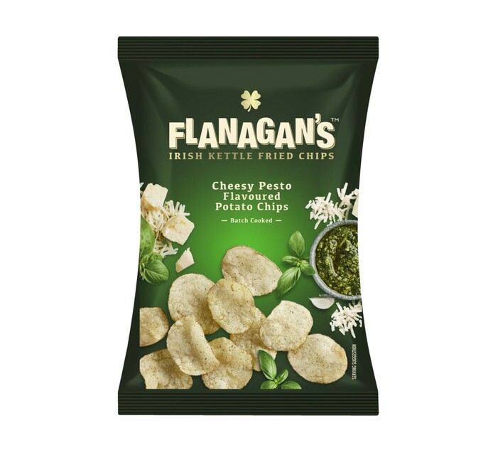 Flanagan's Chips Cheesy Pesto (120g) Makro
