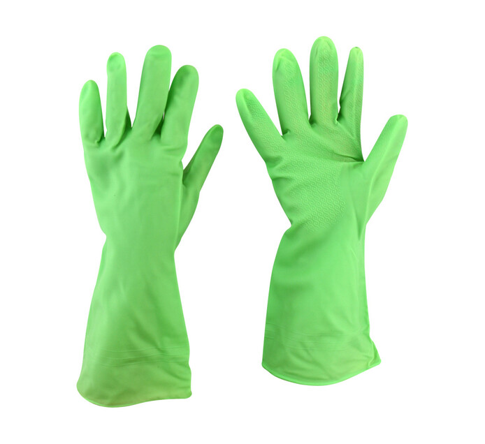 Gr8 Save Large Rubber Gloves 2 Pairs Cloths and Cleaning Accessories