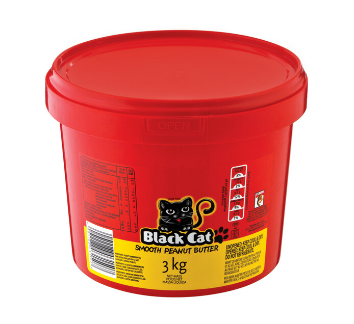 Black Cat Peanut Butter Smooth (1 x 3kg)