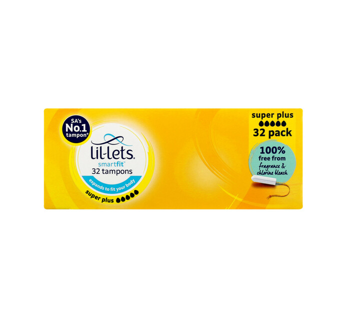 Lillets Tampons Super Plus (1 x 32's) Makro