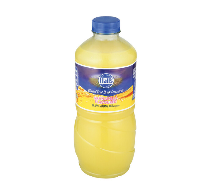 Halls Fruit Juice Granadilla (8 x 1.25L) Makro