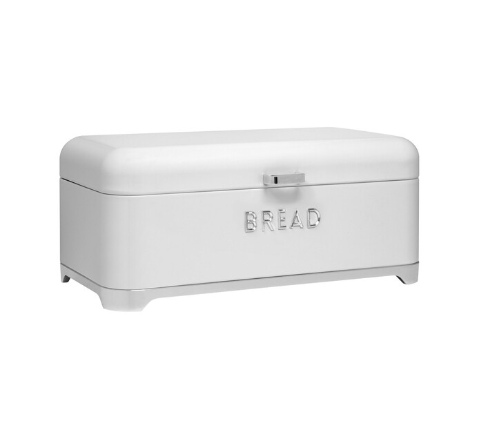 Home Living 18 cm Chrome Bread Box Makro