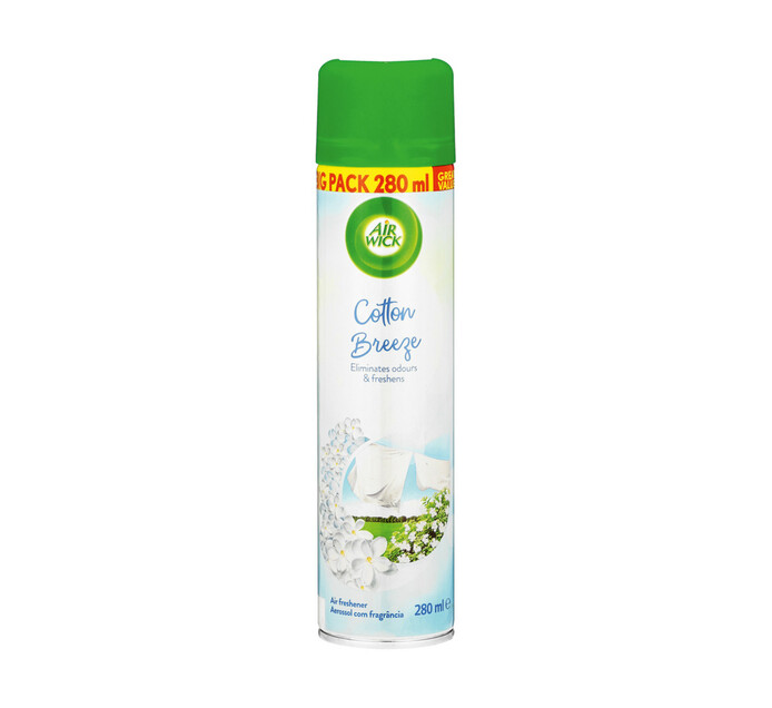 Airwick Air Freshner Cotton Breeze (1 x 280ml) Makro