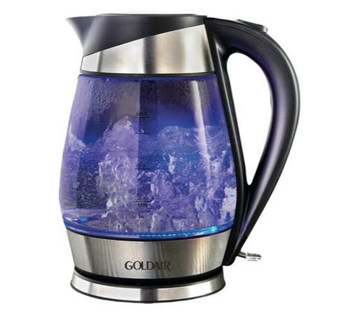 Goldair 1.7L Glass Kettle Makro
