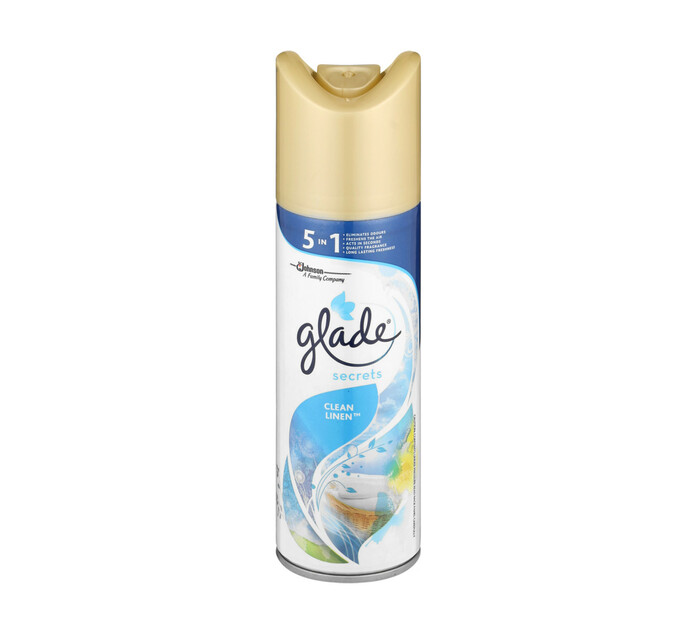 Glade Air Freshener Clean Linen (1 x 180ml) Makro