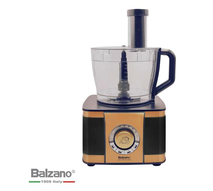 Balzano Multifunction Food Processor Black & Rose Gold 1100W Makro