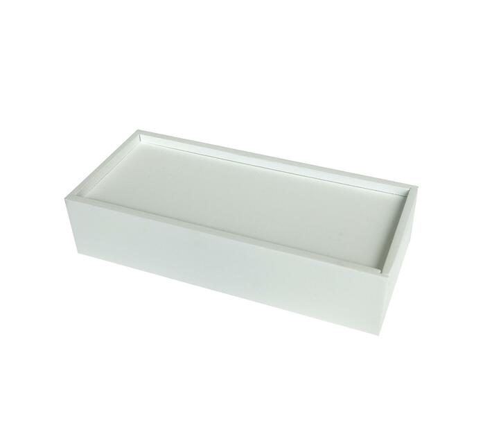 Pencil box rectangle white