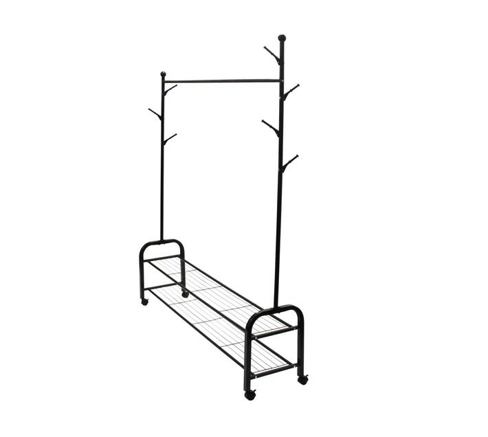 Fine Living Vintage Hook Clothing Rack Black Makro