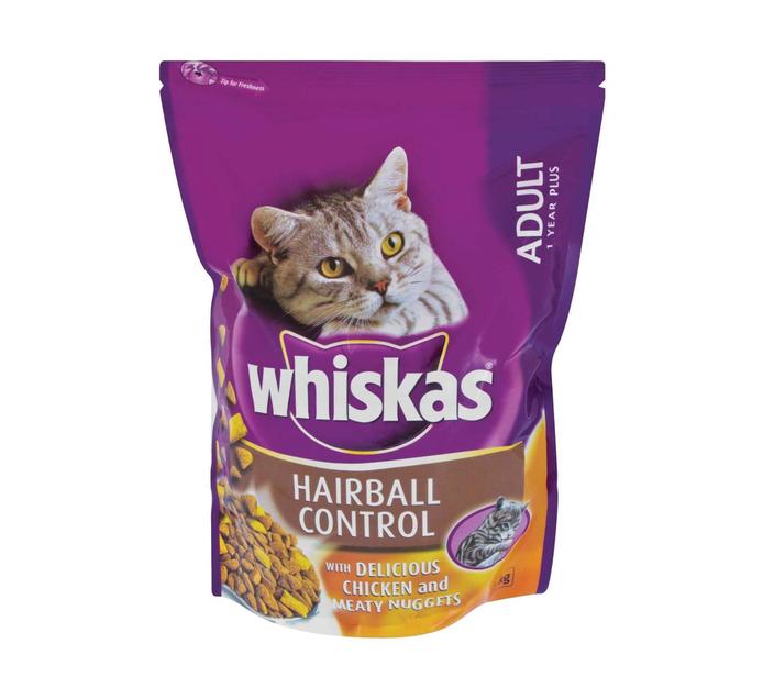 Whiskas Dry Cat Food Hairball Control (1 x 1kg)