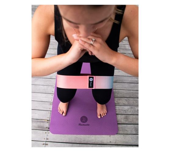 Namaste - 8mm TPE Eco Friendly Performance Yoga Mat - Purple