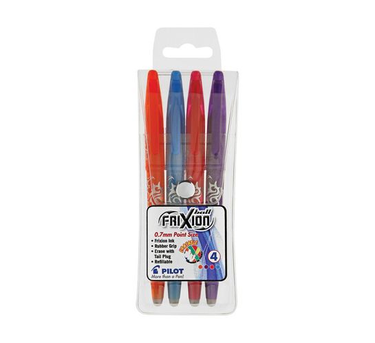Pilot FriXion Ball Pen (4 Pack) Assorted 