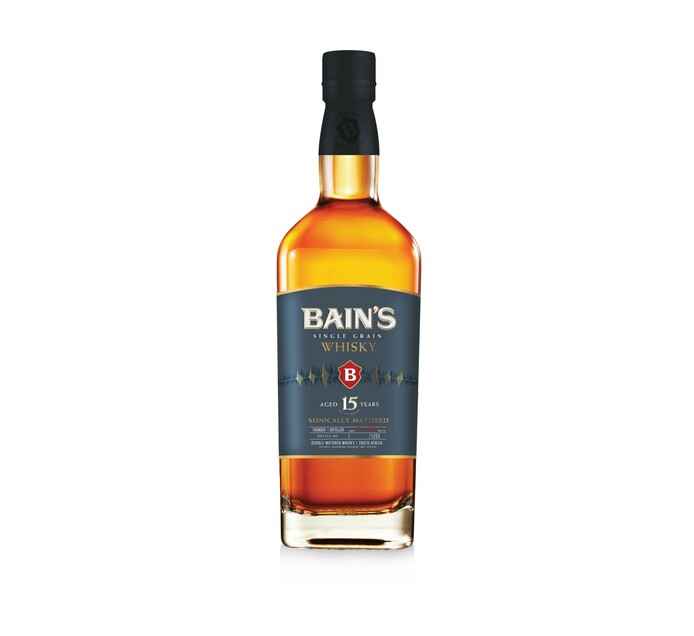 Bain's Sonically Matured 15YO Whisky (Available April 2022) (1 x 750ml)
